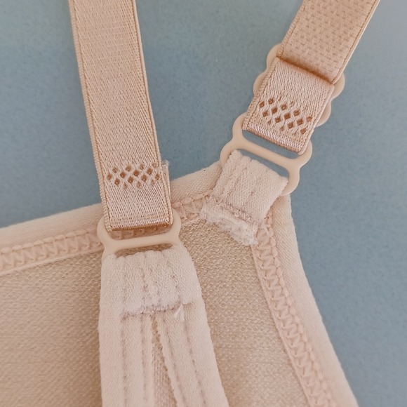 Empetua Open Bust Boyshort Bodysuit Beige Shapewear 3XL 73005 New - Picture 4 of 7